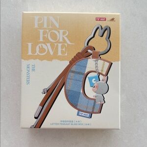Pop Mart Pin for Love Letter Pendant Blind Box